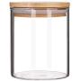Creative Transparent Glass Kitchen Spice Jar Three-piece Seasoning Storage Tank Seasoning bottles Dispensing Bottle Box Salt