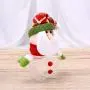 Artibetter Weihnachts-Konfektglas, Christkindl-Geschenkelösung mit Weihnachtself Figur, Sternförmige Weihnachts-Lebensmittellockerung für Kekse