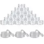90 Pcs Travel Cosmetic Jar Pots 5ml Creams Make-up Sample Containers with Lids for Women Glitter Nail Art Storage Bottles