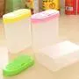 Gewürzbehälter, Gewürzboxen, Plastik-Zuckerbehälter, doppelter Deckel, Kochzuckergläser, Pillenbehälter, Zucker-Topf, Zuckerbehälter - 10,5x4,8x11,5cm
