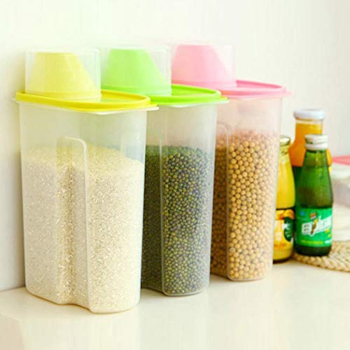 Iannan Transparent Plastic Sealed Fresh-keeping Food Storage Container Storage Jar Food Storage & Organization Sets
