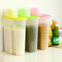 Susens Transparent Storage Jar Plastic Sealed Fresh-keeping Food Storage Container Storage Jar