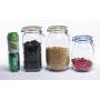YL LY Thickened Glass Large Sealed Cans Food Cans Steel Buckle Sealing Performance Better 1800Ml2000Ml 1800Ml Round