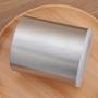 UPKOCH Stainless Steel Kitchen Canister Food Storage Container with Plastic Lid for Sugar Candy Tea Coffee Bean Dried Food (10X12.5CM)