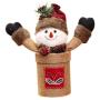 TOYANDONA Christmas Candy Jar Cartoon Cloth Gift Box Candy Container Party Supplies for Kids Children (Random Pattern)