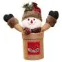 TOYANDONA Weihnachtskaramellbehälter Stoff Geschenkbox Party-Zubehör für Kinder (Zufälliges Muster)