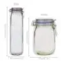 12 Pièces Bouteilles en Verre Mason Sacs Refermables Reutilisables Sacs de Conservation Alimentaire Étanchéifiés pour les Collations et les Sandwiches 12 Pièces Bouteilles en Verre Mason Sacs Refermables Reutilisables Sacs de Conservation Alimentaire Étanchéifiés pour les Collations et les Sandwiches