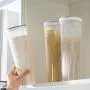 Récipient de stockage PolyTree pour aliments, pots/boîtes pour spaghetti/nouilles, distributeur de pâtes, organisateur de snacks avec couvercles, vert clair Récipient de stockage PolyTree pour aliments, pots/boîtes pour spaghetti/nouilles, distributeur de pâtes, organisateur de snacks avec couvercles, vert clair