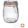 Jarro de Conservation/Biscuit en Verre Argon - 750ml Jarro de Conservation/Biscuit en Verre Argon - 750ml
