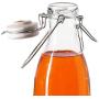 Juvale Glass Bottles with Lids (6 Count) 35.5 Ounces