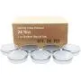 Mimi Pack 24 Pack Tins 2 oz Shallow Round Tins with Solid Slip Lids Empty Tin Containers Cosmetics Tins Party Favors Tins and Food Storage Containers (Silver) Mimi Pack 24 Pack Tins 2 oz Shallow Round Tins with Solid Slip Lids Empty Tin Containers Cosmetics Tins Party Favors Tins and Food Storage Containers (Silver)