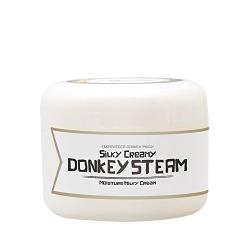 Elizavecca Silky Creamy Donkey Steam Moisture Milky Cream, 3.4 Ounce