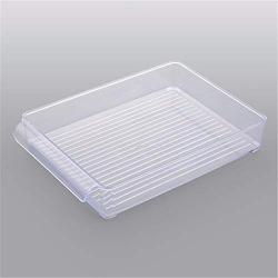 Kitchen Food Storage Jar Airtight Food Storage Kitchen Glass Jar Moisture-Proof Home Multi-Purpose Jam Bottle Cruet Fruit Crisper Refrigerator Storage Box (Color : Large)