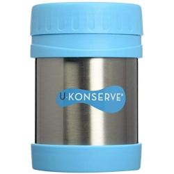 U Konserve - Insulated Food Jar, Keeps Foods and Liquids Hot or Cold for Hours, Double-Walled and Vacuum Insulated, Dishwasher Safe (Turquoise), 12-Ounce