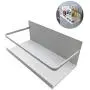 KOBWA Magnetic Storage Rack Wall Mounted Storage Organizer Shelf Spice Jar Rack for Home Kitchen Living Room Bathroom Absorption on Fridges and Metal Surfaces KOBWA Magnetic Storage Rack Wall Mounted Storage Organizer Shelf Spice Jar Rack for Home Kitchen Living Room Bathroom Absorption on Fridges and Metal Surfaces