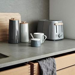 Stelton Emma Tea Canister Storage Jar, Grey by Holmback & Nordentoft