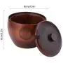 Bocal en bois massif 1 pièce pour épices, assaisonnement, sucre, boîte de rangement avec cuillère et couvercle pour ustensiles de cuisine. Bocal en bois massif 1 pièce pour épices, assaisonnement, sucre, boîte de rangement avec cuillère et couvercle pour ustensiles de cuisine.