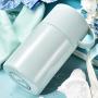 OnePine 600ml/20 oz Stainless Steel Vacuum Insulated Food Flask with Folding Spoon, Insulated Food Container Double Walled Hot and Cold Food Lunch Box