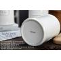 Canisters Sets for the Kitchen, Safer and Healthier Ceramic Kitchen Canisters set of 3 for Saving Coffee Tea Sugar Jars with Airtight Lids White Canister Food Storage jars TAWCHES TC001(B White 3pcs)