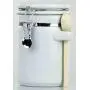 Ensemble de 4 boîtes à biscuits en céramique avec cuillère, Blanc - Home Basics CS44154 Ensemble de 4 boîtes à biscuits en céramique avec cuillère, Blanc - Home Basics CS44154