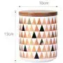 Mini Spice Jars Nordic ceramic storage tank creative marble household kitchen storage tank Mini Spice Jars Nordic ceramic storage tank creative marble household kitchen storage tank