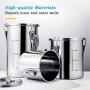 Food Storage Containers Jar 304 Stainless Steel with Lids Airtight Bpa Free Large, Cookie Jar Cereal Coffee Storage Containers Jar for Kitchen Pantry Organization Canister Candy Bulk, 5L/10L/18L