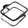 Clear Cosmetic Bag - Compression Packing Cubes - Big Travel Toiletry Bags - Large Transparent Make Up Organizer for Women - PVC Plastic Clear Diaper Bag with Zipper - Waterproof Vinyl Pencil Case