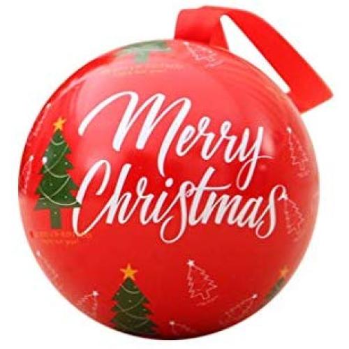 Candy Storage Jar Candy Boxes-Children Christmas Gifts Iron Storage Jar Box Candy Box Home Decor,Party Favors,and Gifts -Holiday Decorative Box (D, 7 X 7cm)