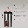 Oteshina Edelstahl Kaffee Mehl Zucker Behälter Vorratsdose Vakuum CO2 Ventil Große 64,6 Oz - Gläser Boxen Flaschen Behälter Vorratsdose Vakuumreiniger