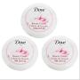 Dove Beauty Cream. Nourishment and Moisturizing for all Skin Types. Lightweight Formula. Non-Oily. Pink. 2.53 Fl.Oz. Pack of 3