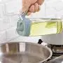 JUSTDOLIFE Ölspender Set Kochöl Cruet Ölspender Flasche Essigbehälter Küchengeräte