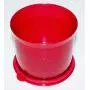Tupperware Canister in Sparkle Red 2.5 Cup Capacity Tupperware Canister in Sparkle Red 2.5 Cup Capacity
