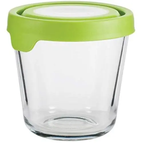 Anchor Hocking Trueseal Glasrührbehälter mit Dichtungsdeckeln, 3,5 l, Grün – 12191ECOM