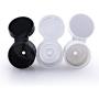 6PCS/12PCS 50ml 1.7oz Empty Plastic Upscale Portable Refillable Cosmetic Makeup Lotion Cream Container Bottle Holder Storage Jar Pot with Flip Cap (12pcs)