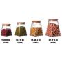 HUNGER Square Glass Food Storage Jar with Airtight Bamboo Lid, Clear Food Storage Container for Saving Chocolate, Coffee, Flour, Candy and More (11.83 FL OZ)