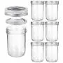 Bouteilles en verre à large goulot 16 oz, KAMOTA Bouteilles en verre à large goulot 16 oz pour la conservation des aliments, pots à confiture, pots à miel, cadeaux de mariage, cadeaux de douche, aliments pour bébés, 6 PIÈCES PACK. Bouteilles en verre à large goulot 16 oz, KAMOTA Bouteilles en verre à large goulot 16 oz pour la conservation des aliments, pots à confiture, pots à miel, cadeaux de mariage, cadeaux de douche, aliments pour bébés, 6 PIÈCES PACK.