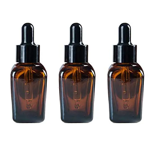 3 Pièces Flacons en Verre Marron Rectangulaires de 10ML 0.34OZ Remplissables avec Bouchon Noir, Pots à Huile Essentielle à Usage Cosmétique, Vial de Dosage de Parfum pour Voyage et Maison 3 Pièces Flacons en Verre Marron Rectangulaires de 10ML 0.34OZ Remplissables avec Bouchon Noir, Pots à Huile Essentielle à Usage Cosmétique, Vial de Dosage de Parfum pour Voyage et Maison