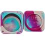 Cure Cube Non-Stick Silicone Storage Containers 3 Pack Assorted (3 Item Bundle)