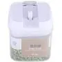 Emaillierte Lebensmittelbehälter, Idalinya, Getreide, Nüsse, Müsli, Transparente Behälter, Küchenzubehör (0,5L)