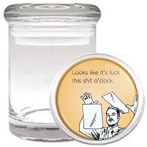 @#$% This @#$% Funny Medical Odorless Glass Jar