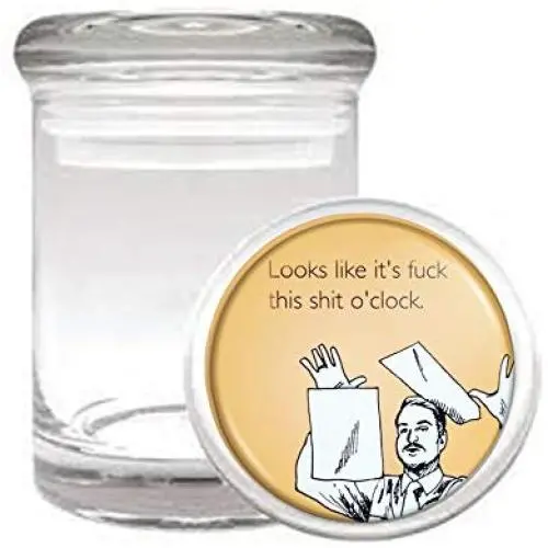 Dieses @#$% Funny Medical Odorless Glass Jar