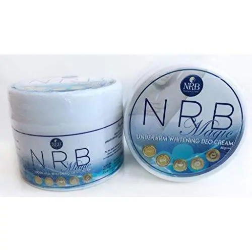 Crème Déodorante NRB Magic Pour les Aisselles - 40g - Pack de Deux Crème Déodorante NRB Magic Pour les Aisselles - 40g - Pack de Deux