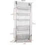 Home Basics Over the Door Pantry Spice and Jar Rack Organizer 5-Tier Storage for Multipurpose Use For Kitchen Cabinets, Bedrooms and Playrooms Home Basics Over the Door Pantry Spice and Jar Rack Organizer 5-Tier Storage for Multipurpose Use For Kitchen Cabinets, Bedrooms and Playrooms