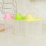 Lome123 Transparent Plastic Sealed Fresh-keeping Food Storage Container Storage Jar