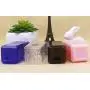 6 STÜCKE 50ML 1,7OZ Braune Leere Farbfläschchen mit Pipette und Schwarzdeckel – Essentiellen Ölen Behälter, Wiederbefüllbar, Tragbar, Kleine Probenbehälter für Reisen und Alltag