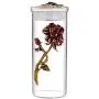 Coffee Jar Tea Jar Crystal Enamel Rose Storage Container Kitchen Container