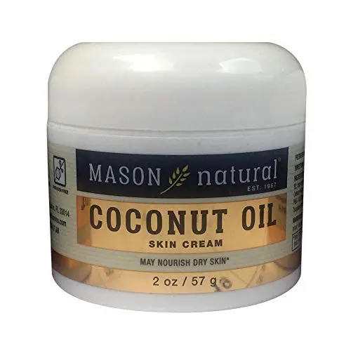 Mason Naturals Kokosöl Schönheitscreme 2 oz. pro Jar Pack von 12