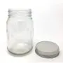 Bouteilles en verre Old Fashioned de 473 ml (16 oz) avec couvercles argentés, lot de 12 par Packaging For You Bouteilles en verre Old Fashioned de 473 ml (16 oz) avec couvercles argentés, lot de 12 par Packaging For You