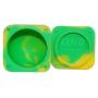 Cure Cube Non-Stick Silicone Storage Containers 3 Pack Assorted (3 Item Bundle)