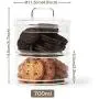 Contenant en verre EZOWare 2-Tier Empilable avec Bouchon, Idéal pour Décoration, Conservation de Bonbons, de Snacks, de Biscuits, Organisateur de Salle de Bain - Jeu de 3 Contenant en verre EZOWare 2-Tier Empilable avec Bouchon, Idéal pour Décoration, Conservation de Bonbons, de Snacks, de Biscuits, Organisateur de Salle de Bain - Jeu de 3